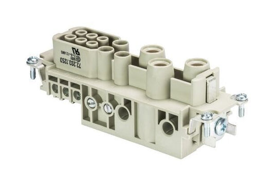 Wieland Revos POWER Female Insert 6/6 Industrial Connector - Image 1