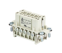 Wieland HD BUS 10 2.5 25 AG Industrial Female Connector Insert