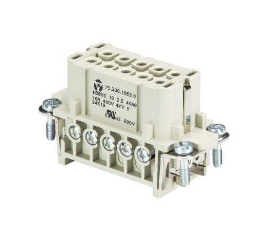 Wieland HD BUS 10 2.5 25 AG Industrial Female Connector Insert - Image 1