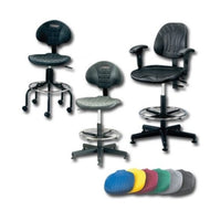 V7200D, BEVCO Series 34 Pound (lb) Weight Ergonomic Polyurethane Seating Industrial Chair