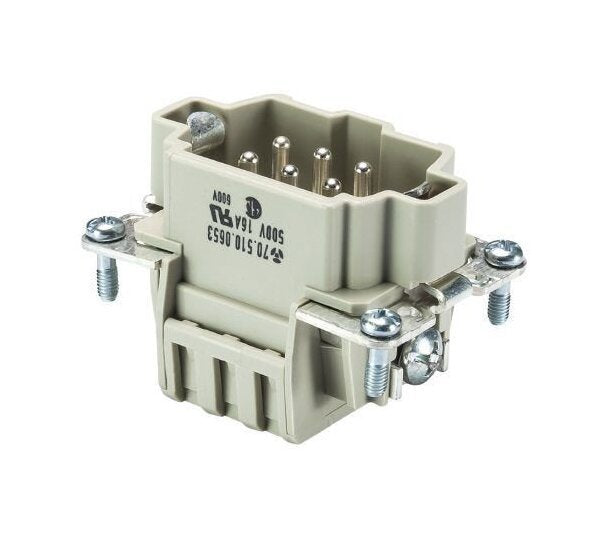 Wieland BAS STF 6 2.5 50 Industrial Connector Insert - Image 1