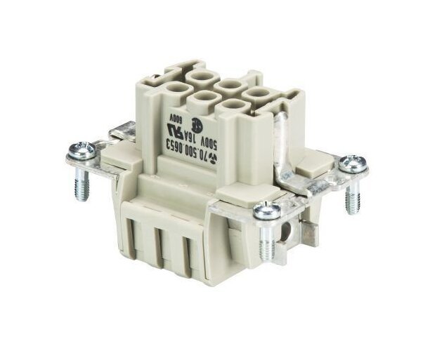 Wieland BAS BUF 6 2.5 50 Industrial Connector Insert - Image 1