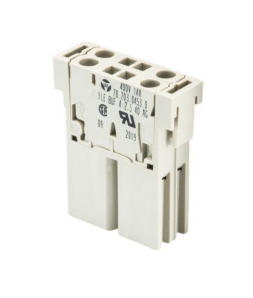 6kV Rated Impulse Voltage Female Insert (400V/14A) - Image 1