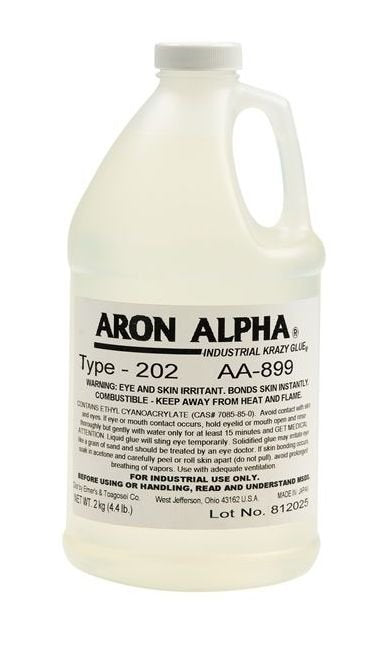 ARON ALPHA Type 202 Instant Adhesive 2000 gm Bottle - Image 1