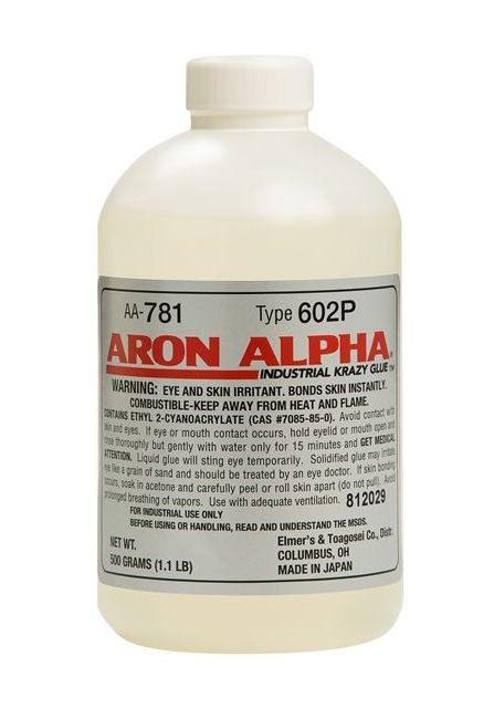 ARON ALPHA 602P Low Odor Instant Adhesive 500gm - Image 1