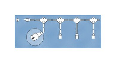 Integro Navy Power Streamer - Image 1