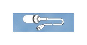 Durable Vapor-Proof Hand Light with Tempered Globe - Image 1