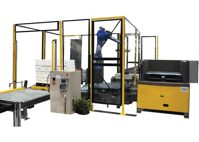 Robotic Palletizer Stretch Wrapper System - Image 1