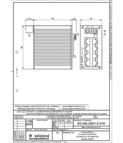 Wienet UMS8 Managed IP Switch - Image 3