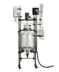 50 Liter (L) Capacity Double Jacketed Reactor with Explosion Proof Electric Motor