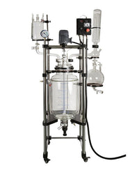 20 Liter (L) Capacity Single Jacketed Reactor with Explosion Proof Electric Motor