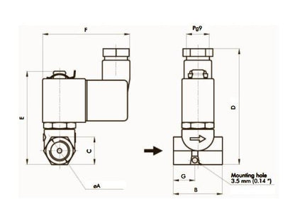 Jefferson 2026 Series 2-Way Brass Solenoid Valve - Normally Closed - Image 2
