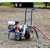 Turbo Compressor Cart Assembly with 5HP Honda Engine
