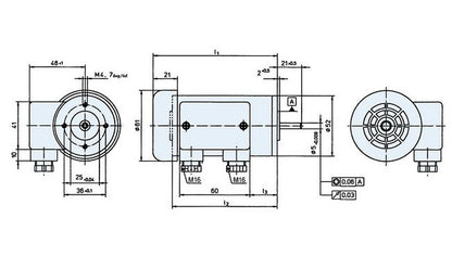 KD/DR Series AC Motor - 0.082 Nm Torque, 230V/400V, IP54 - Image 2