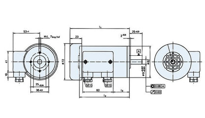 Dunkermotoren KD Series 0.122 N·m AC Motor - Image 2