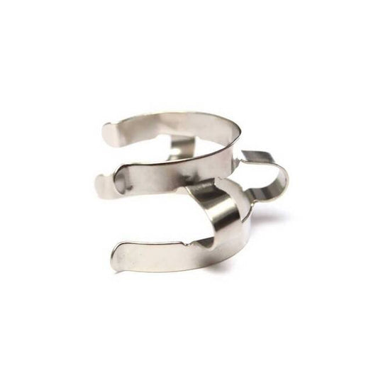 #19 Size Metal Single Keck Clip - Image 1