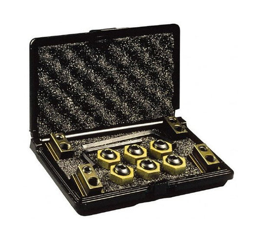 Mitee-Bite 1/2'' Table T-Slot & 3/8-16 Stud Fixture Clamp Kit - Image 1