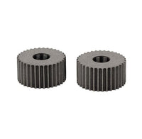 High Speed Steel Knurl 3/4 inch Full Face Straight Line Pattern