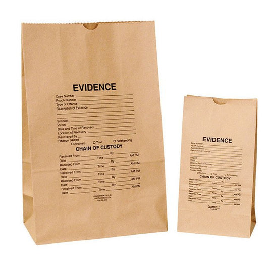 Kraft Paper Evidence Storage Bag 7-1/8in Width - Image 1