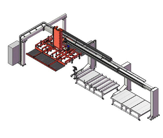Kyson Full Automatic Sheet Loader 313 for Fiber Lasers - Image 1