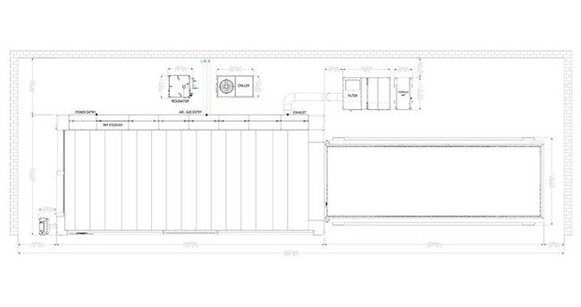 Kyson 826-4 Fiber Laser Cutter, 4kW Light Source - Image 2