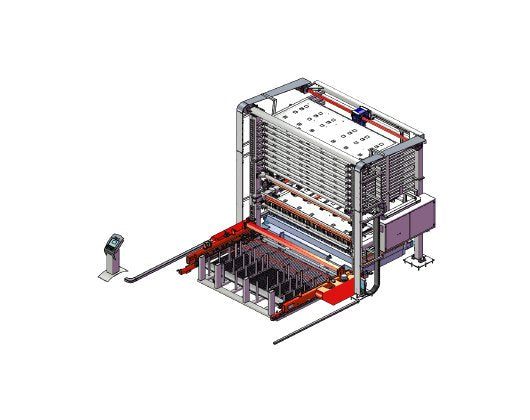 Kyson Lasers Full Automatic Sheet Loading System - 10 Pallets Multi Server 510 - Image 1