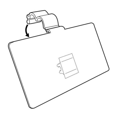 Dual Wire Shelf Label Holder - Image 2