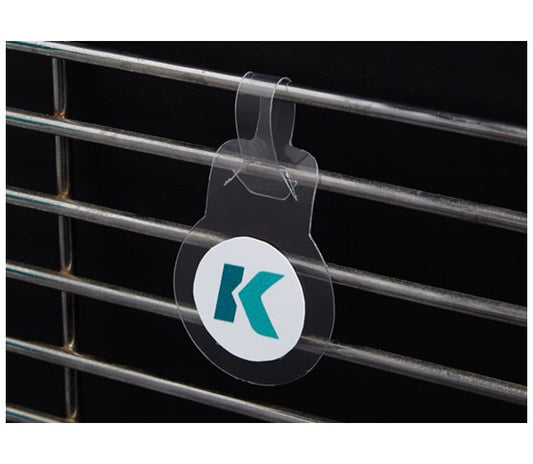 Round Wire Basket Label Holder - Image 1