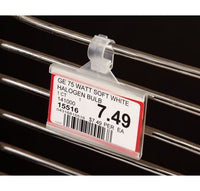 3-Inch Label Holder for Wire Fixtures