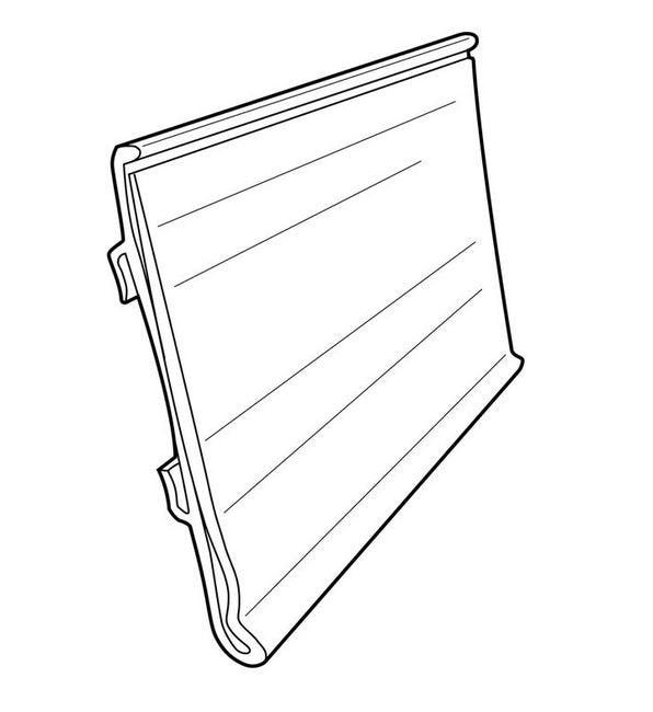 Small Scan Plate Info Strip Label Holder - Image 3