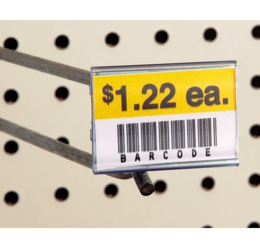 Small Scan Plate Info Strip Label Holder - Image 1