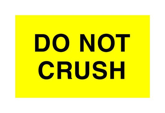 3 x 5 Inch Do Not Shipping Labels - Image 1