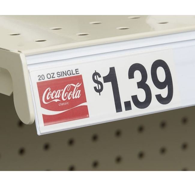 Snap-In Info Strip for Shelf Labeling - Image 1