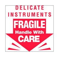 3x3 Inch Delicate Instrument Labels