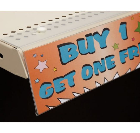 2" Flip-Up Covered Face Sign Holder - Image 1