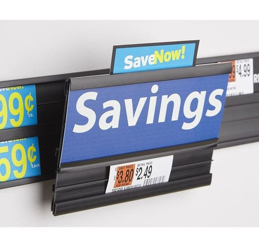 Dual-Track Channel Mount Sign Holder - Image 1