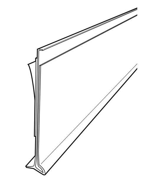 48" Self-Adhesive Info Strip with Guiding Bar - Image 2