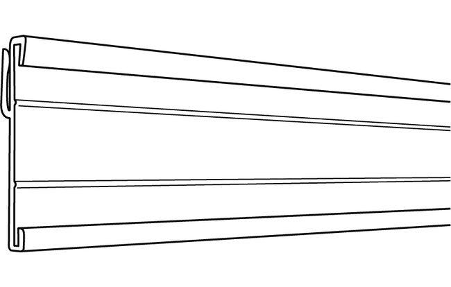 1-Track Style 48" Track Sign Channel with Bonus Slot - Image 1