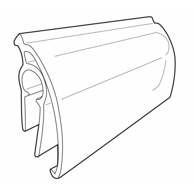 Crystal Clear 2-1/2" Length Label Holder - Image 2