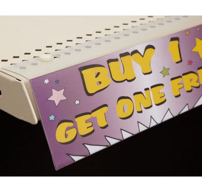 48" Below Shelf Sign Holder - Image 1