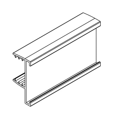3/4" Gripper Display Track for 3/4" Shelves - Image 2