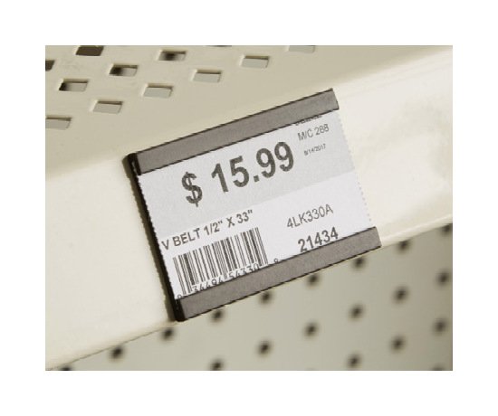 Magnetic 'C' Channel Label Holder - Image 1