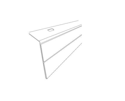Dual-Slot Flip-Up Sign Holder - Image 2