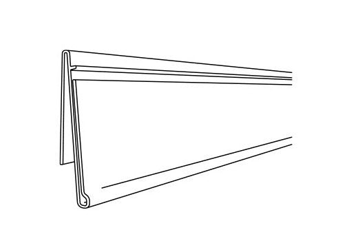 SnapGuard Clear Snap-In Info Strip - Image 2