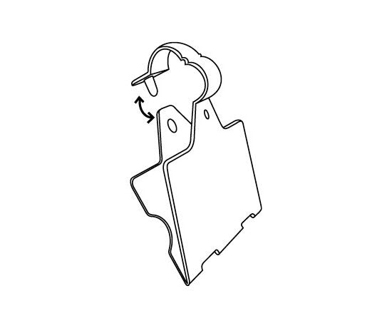 Covered Ticket Holder with Self-Piercing Design - Image 2