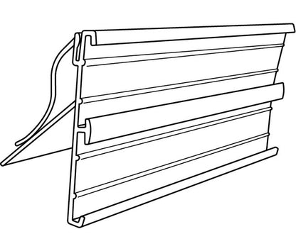 Dual-Track Bucket Clip Sign Holder - Image 2