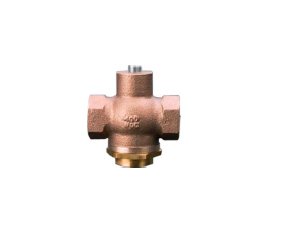 Large Heavy-Duty Horizontal Cast Brass Check Valve - 1-1/2 in - Image 1