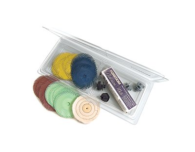 Foredom Bench Lathe with Tapered Spindles & Polishing Assortment - Image 3