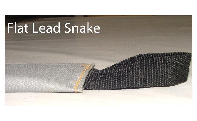 Lead Wool Snake Shielding - 3in Diameter, 4ft Length - High Temp - Image 2