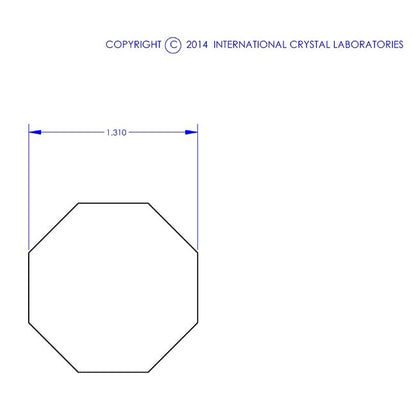 Fused Silica Octagonal Coated Lens Savers® Windows - Pack of 10 - Image 2